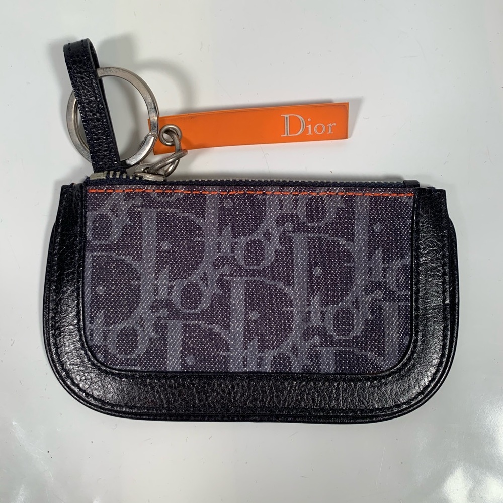 Christian Dior Coin purse wallet clutch authentic